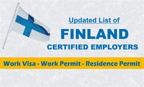 certified employers list in finland.